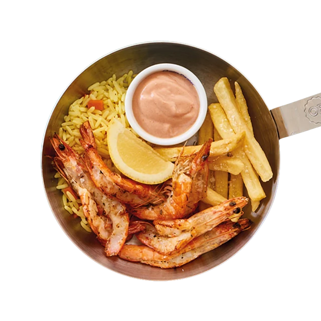 Pan O' Prawns