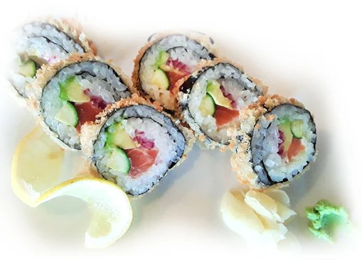 Panko Salmon Futomaki