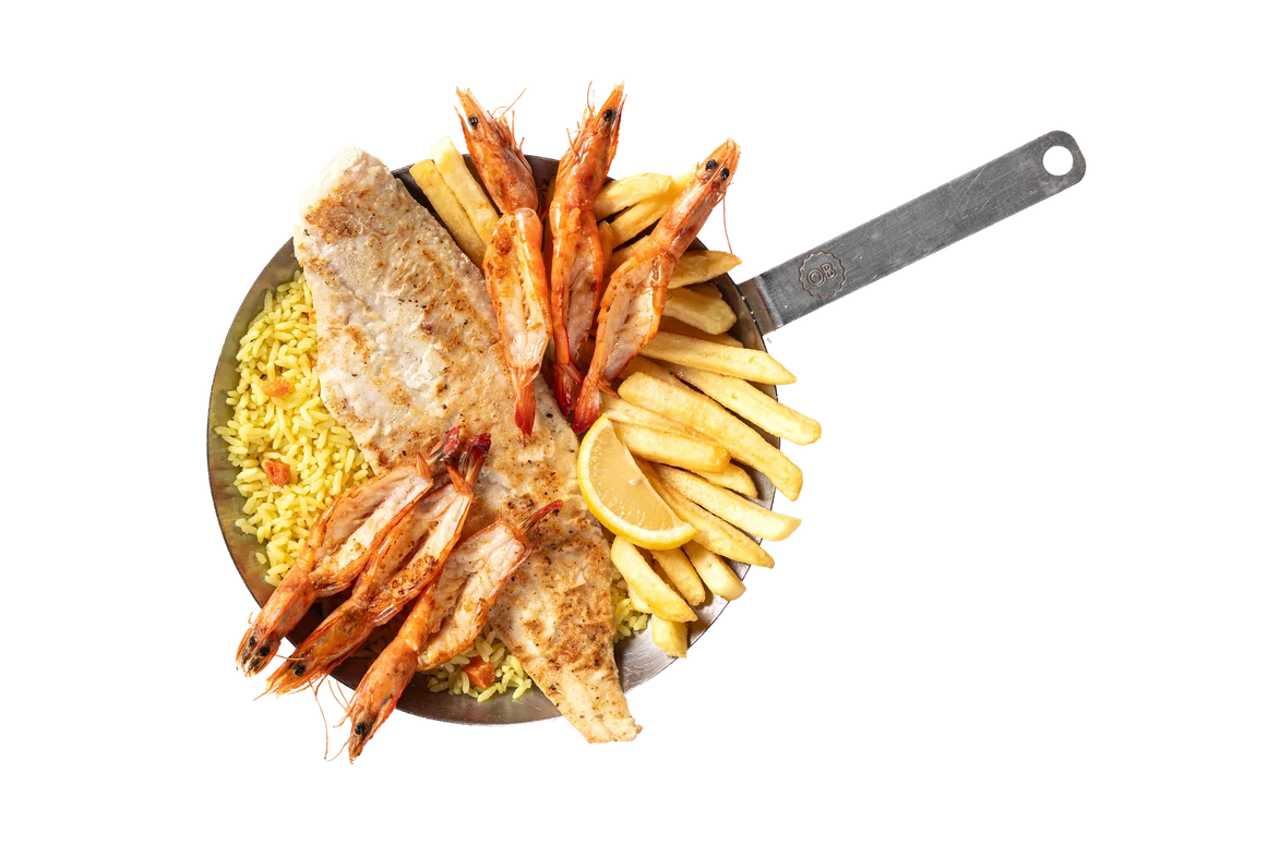 Prawns & Cod