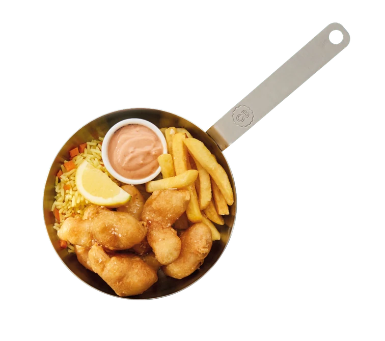 Saucy Fish Bites