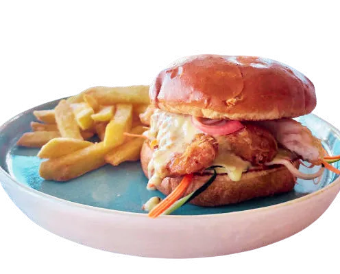 Fried Fish Burger