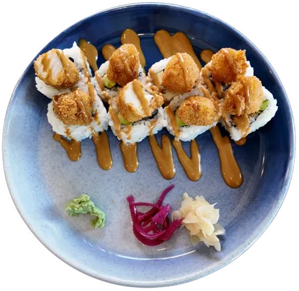 Panko Fish California Roll