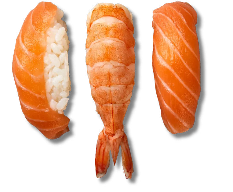 Prawn / Salmon Nigiri