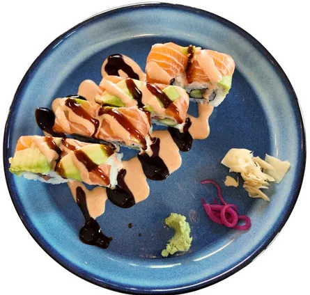 Saucy Rainbow Roll