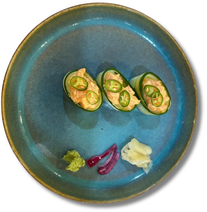 Spicy Salmon Gunkan