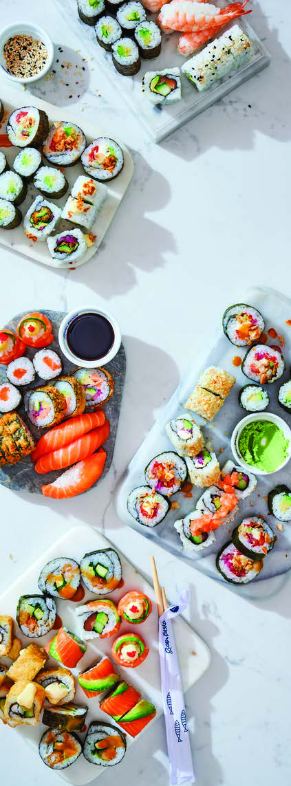 THE MINIMUM STANDARDS FOR THE SUSHI SECTION